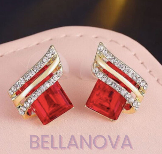 Brincos Jasmine - Folheado a Ouro 18k + FRETE GRÁTIS