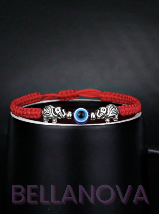 Pulseira Regulável Olho Grego - Proteção - Folheado a Ouro 18k + FRETE GRÁTIS