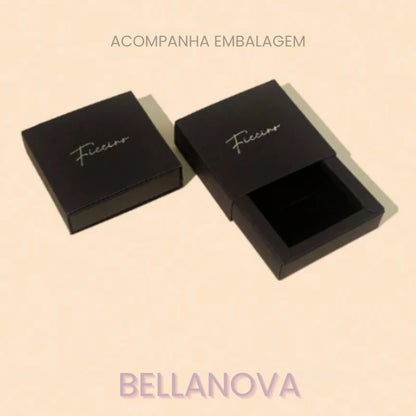 OLIVIA PADANO X BELLA NOVA | Gargantilha Coração Encantado Roxo - Folheado a Ouro 24k+ FRETE GRÁTIS